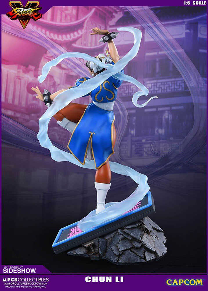 Street Fighter Chun-Li V-Trigger Statues  Collector Edition (Prototype Shown) View 6