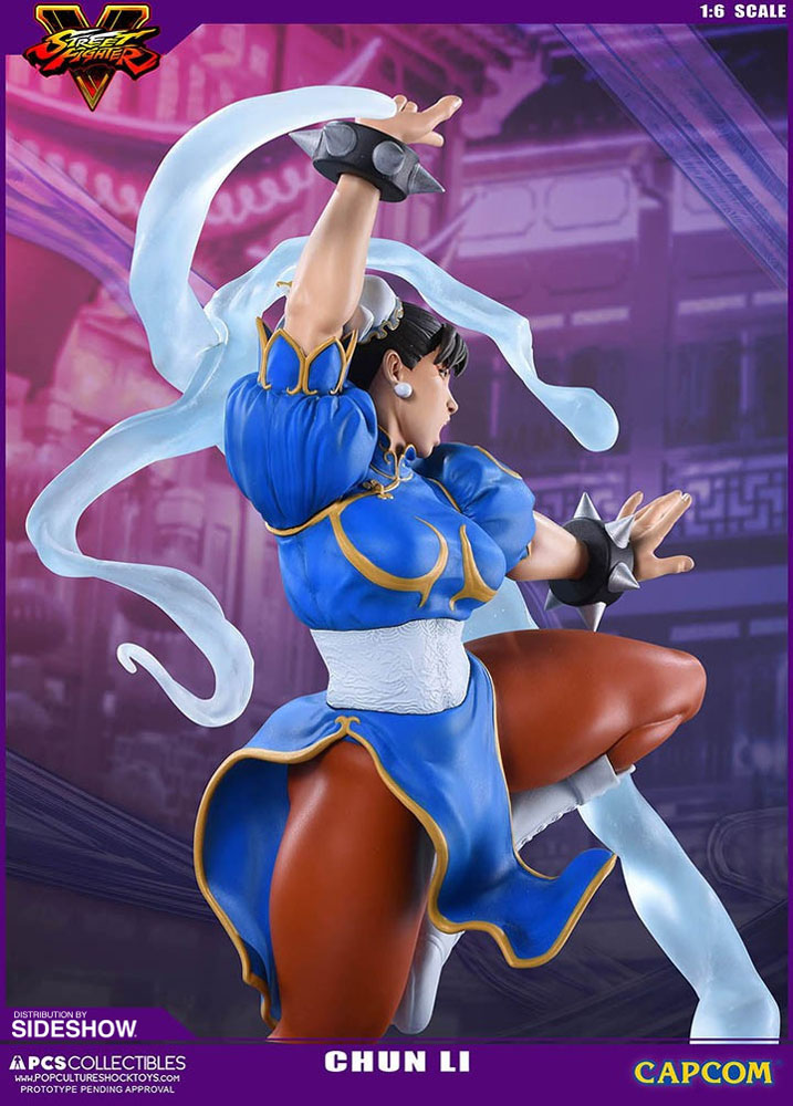 Street Fighter Chun-Li V-Trigger Statues  Collector Edition (Prototype Shown) View 7