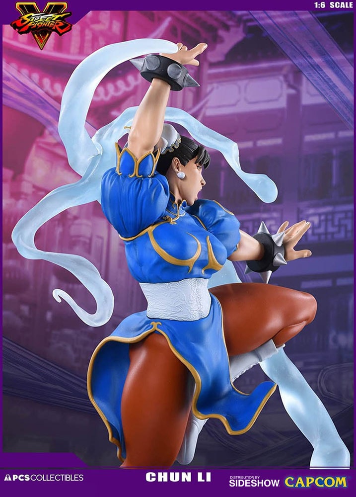 Street Fighter Chun-Li V-Trigger Statues  Exclusive Edition (Prototype Shown) View 7