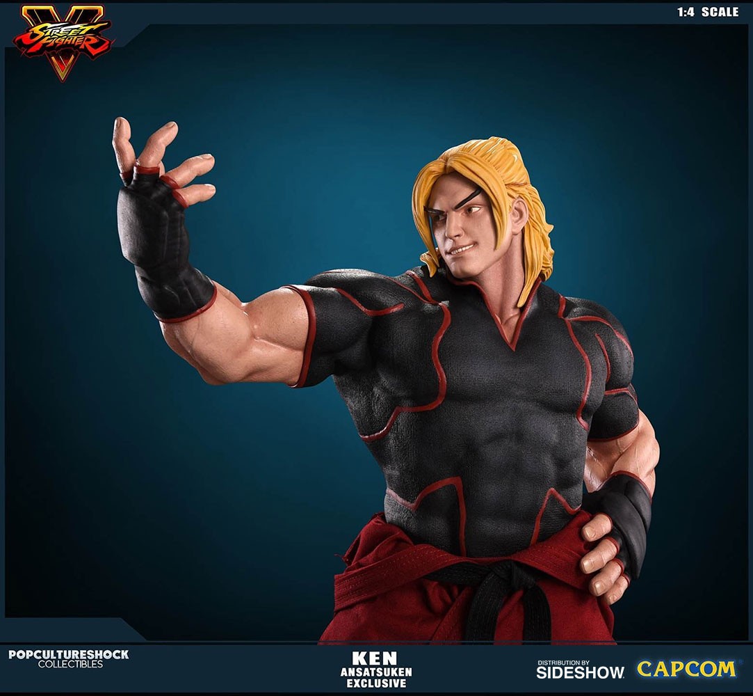 Ken Masters Ansatsuken Exclusive Edition - Prototype Shown