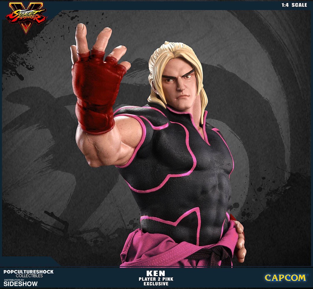 Ken Masters Player 2 Pink Exclusive Edition (Prototype Shown) View 2