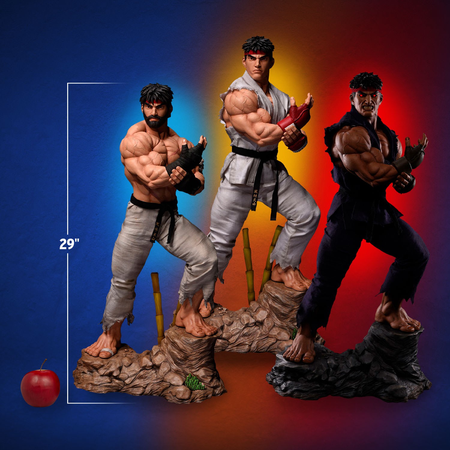 Street Fighter Ryu Evolution Collectible Set by Pop Culture