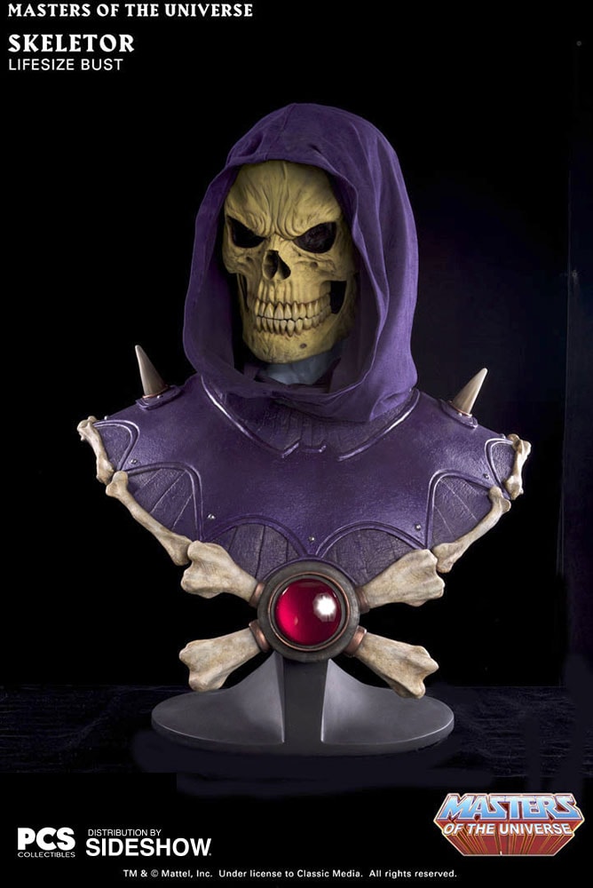Masters of the Universe Skeletor Life-Size Bust  (Prototype Shown) View 2