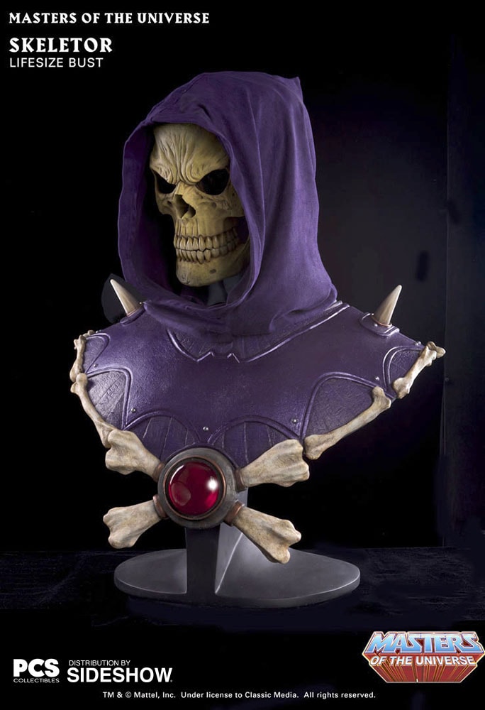 Masters of the Universe Skeletor Life-Size Bust  (Prototype Shown) View 3