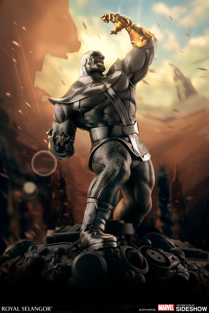 Marvel Thanos Figurine Pewter Collectible  (Prototype Shown) View 1