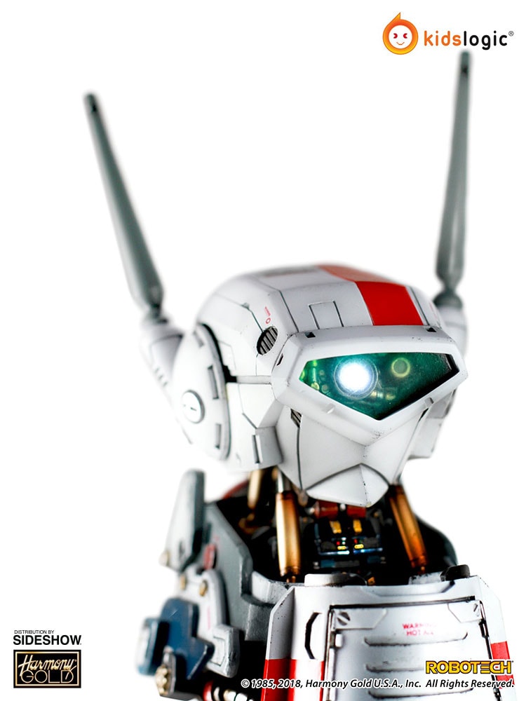 Robotech Saga Valkyrie VF-1J Mechanical Bust Statue  (Prototype Shown) View 2