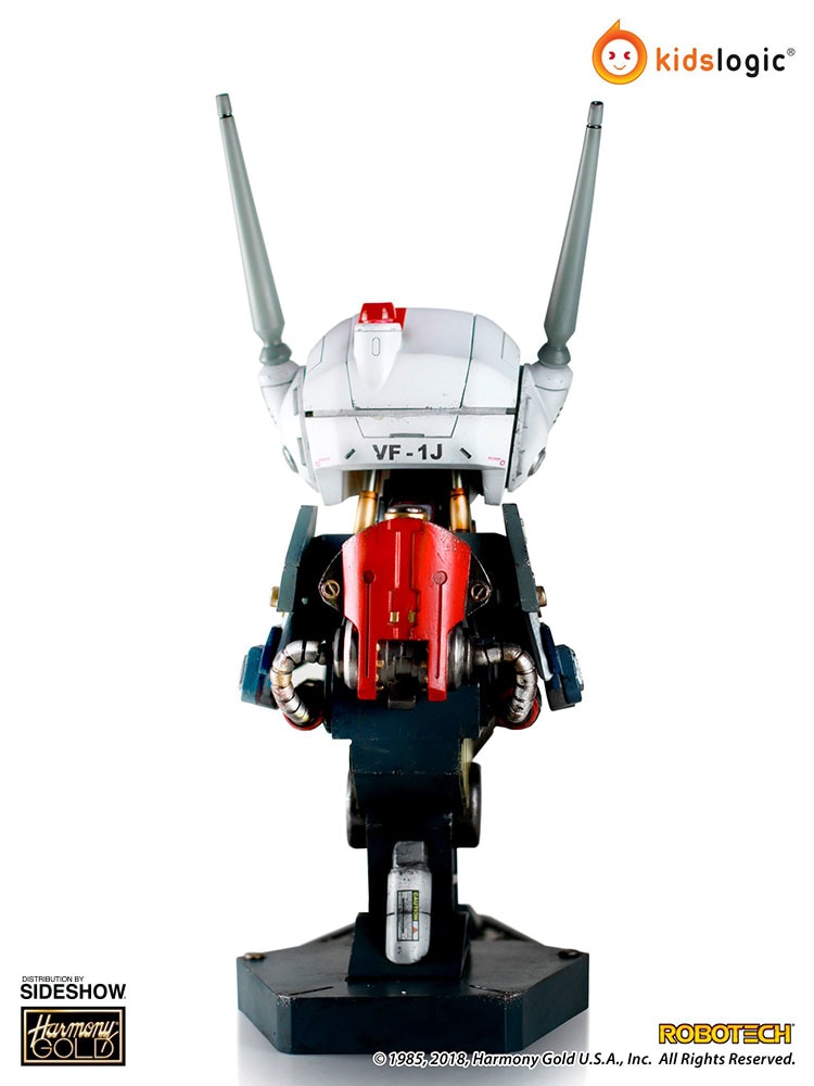 Robotech Saga Valkyrie VF-1J Mechanical Bust Statue  (Prototype Shown) View 4