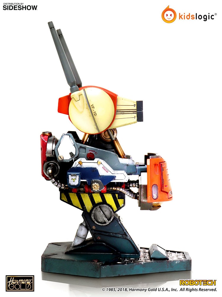 Robotech Saga VF-1D Mechanical Bust Statue  (Prototype Shown) View 4