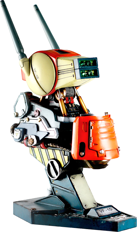 Robotech Saga VF-1D Mechanical Bust Statue  (Prototype Shown) View 11