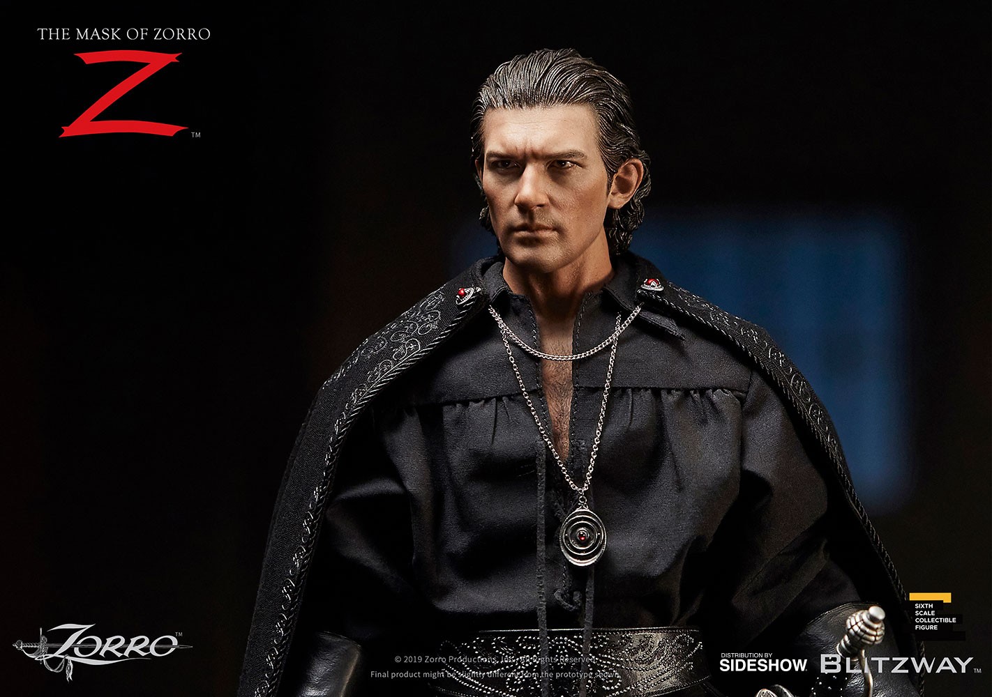 MASK 1/6スケールフィギュア The Mask of Zorro Sixth Scale Figure by Blitzway | Sideshow