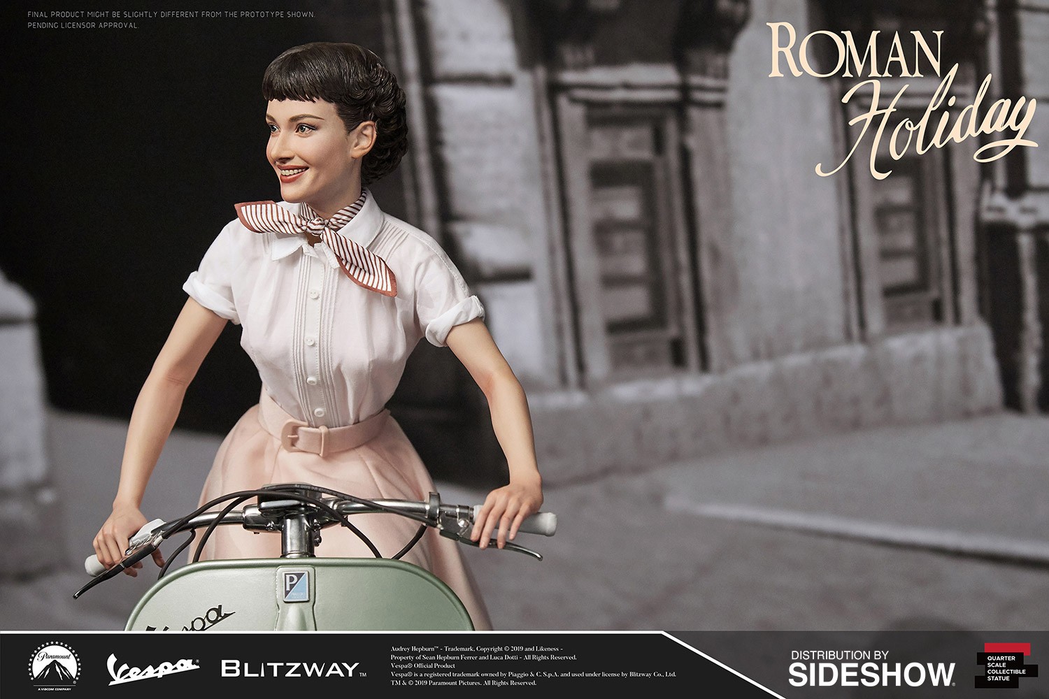 Princess Ann & 1951 Vespa 125 (Prototype Shown) View 18