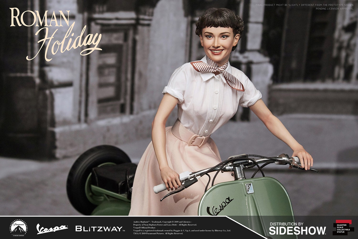 Princess Ann & 1951 Vespa 125 (Prototype Shown) View 13