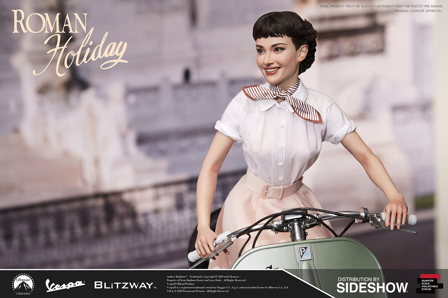 Princess Ann & 1951 Vespa 125 (Prototype Shown) View 10