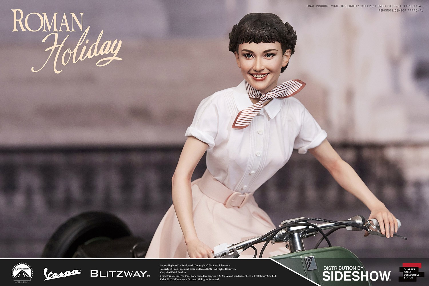 Princess Ann & 1951 Vespa 125 (Prototype Shown) View 6
