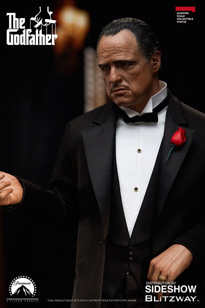 Blitzway ヴィトー・コルレオーネ 「ゴッドファーザー」 The Godfather Vito Corleone Statue by Blitzway | Sideshow