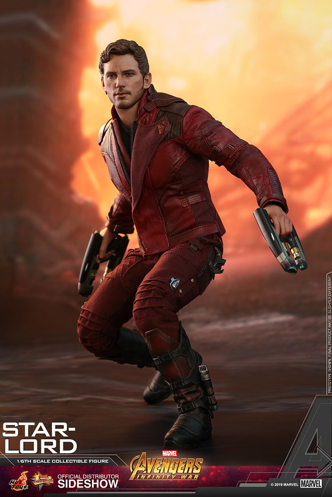 Marvel Star-Lord Sixth Scale Figure  (Prototype Shown) View 9