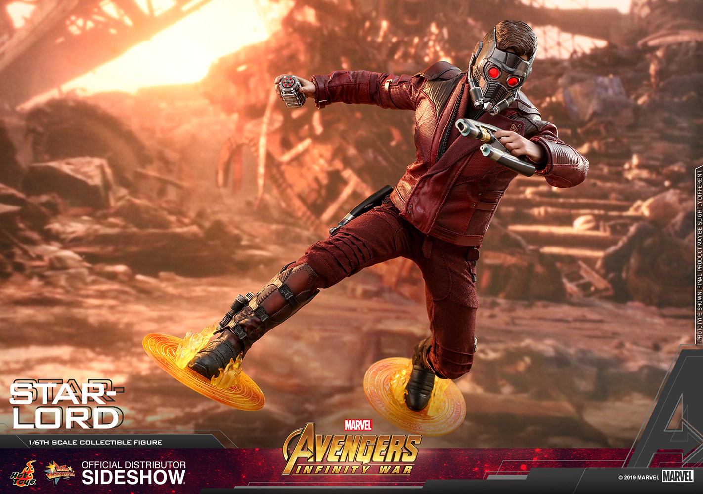 Marvel Star-Lord Sixth Scale Figure  (Prototype Shown) View 11