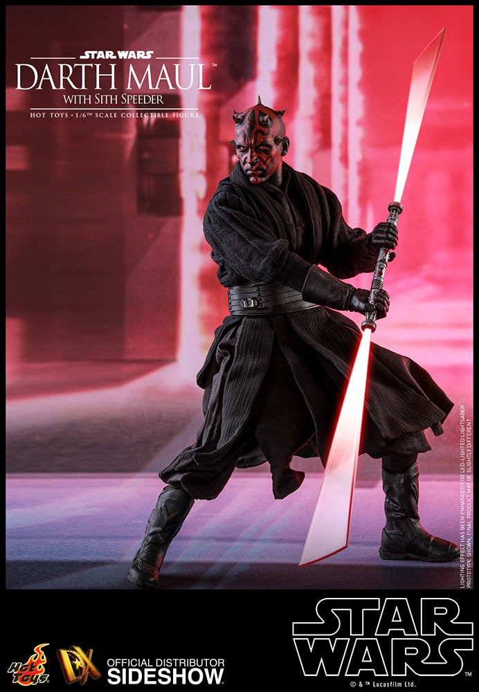 Star Wars Darth Maul with Sith Speeder Sixth Scale Figure  Collector Edition (Prototype Shown) View 8