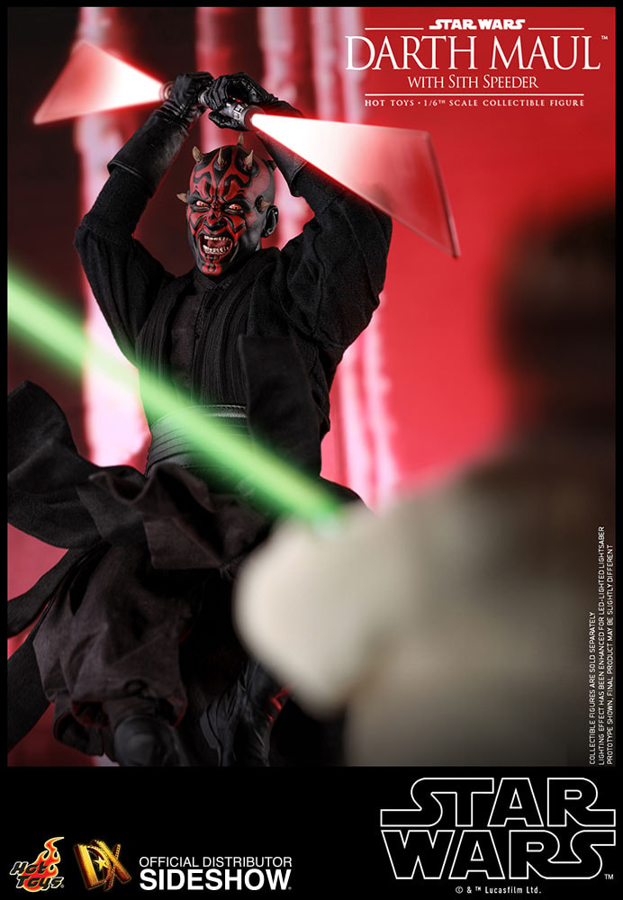 Star Wars Darth Maul with Sith Speeder Sixth Scale Figure  Collector Edition (Prototype Shown) View 11