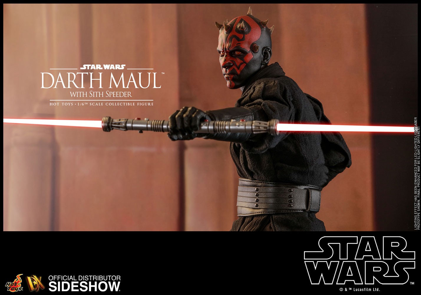 Star Wars Darth Maul with Sith Speeder Sixth Scale Figure  Collector Edition (Prototype Shown) View 18