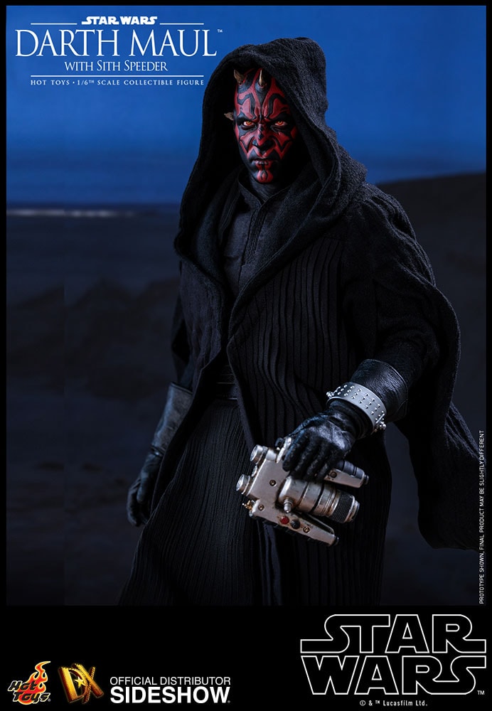Movie Masterpiece 1/6 Figure - Darth Maul & Sith Speeder