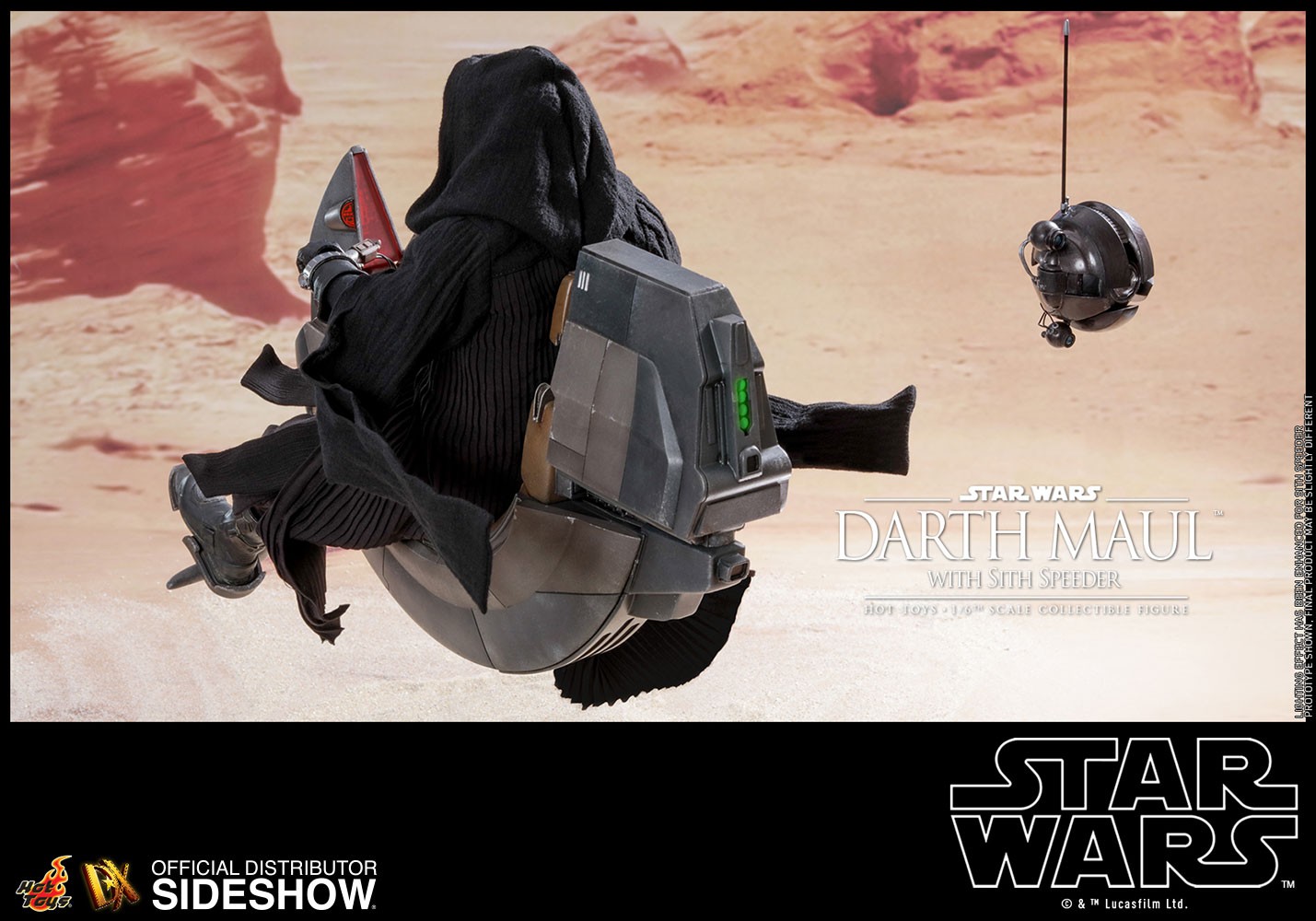 Star Wars Darth Maul with Sith Speeder Sixth Scale Figure  Collector Edition (Prototype Shown) View 24