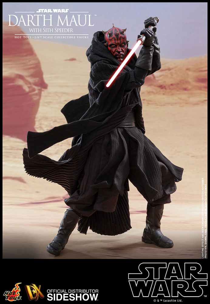 Star Wars Darth Maul with Sith Speeder Sixth Scale Figure  Collector Edition (Prototype Shown) View 28