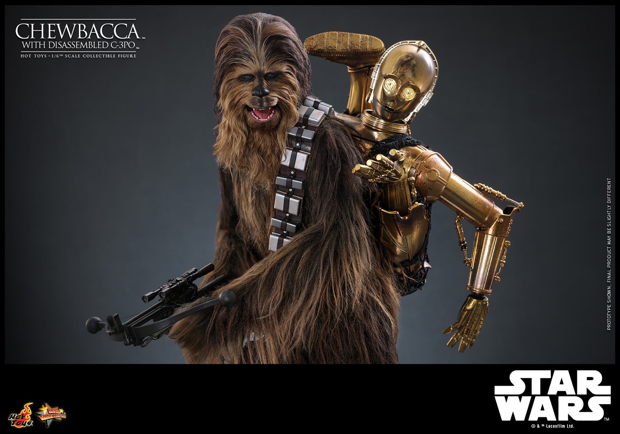 スターウォーズ C-3PO & Chewbacca フィギュアセット Star Wars 6