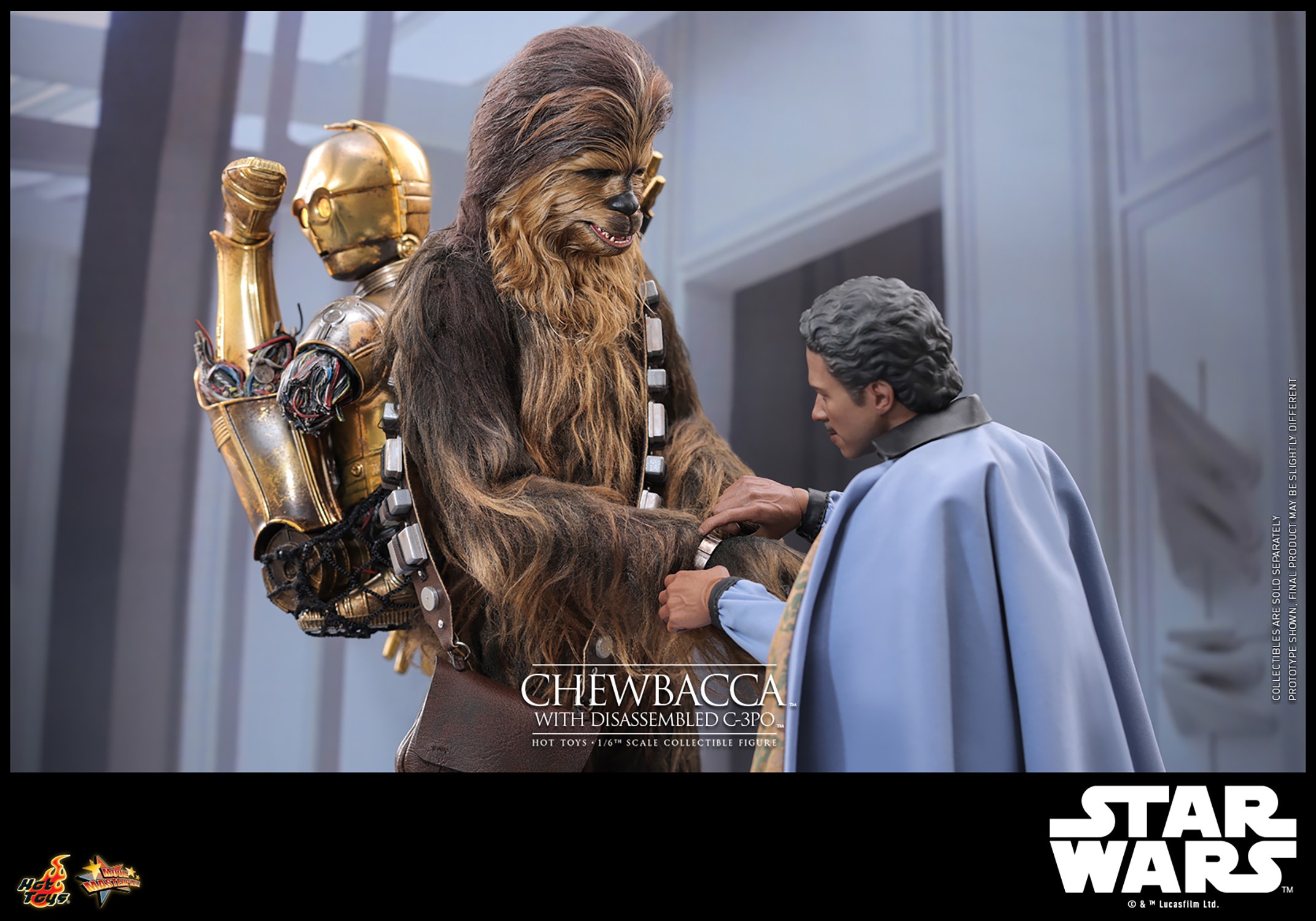 Star Wars Chewbacca™ with Disassembled C-3PO™ Sixth Scale Figure  (Prototype Shown) View 18
