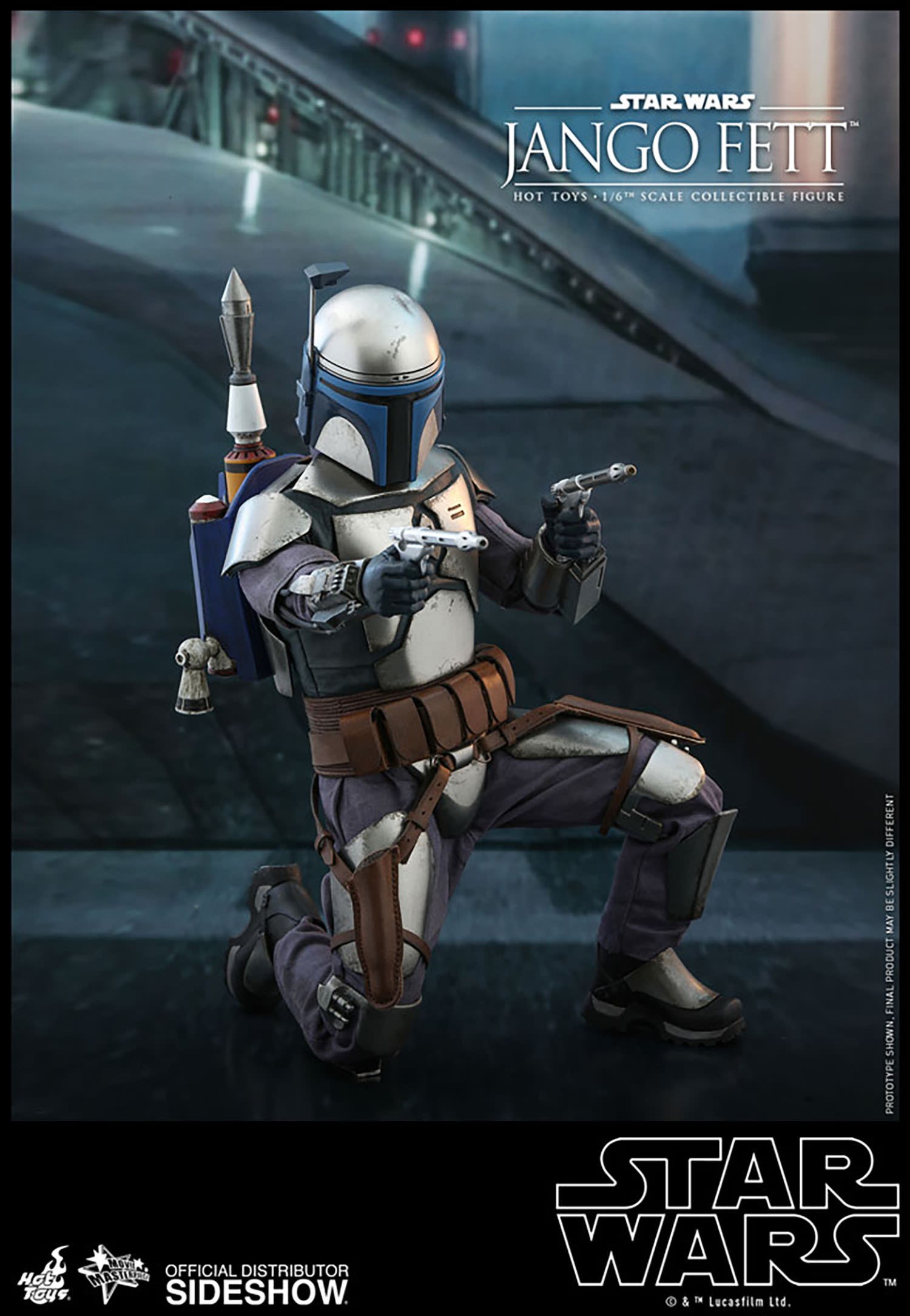 Jango Fett Sixth Scale Collectible Figure by Hot Toys Sideshow