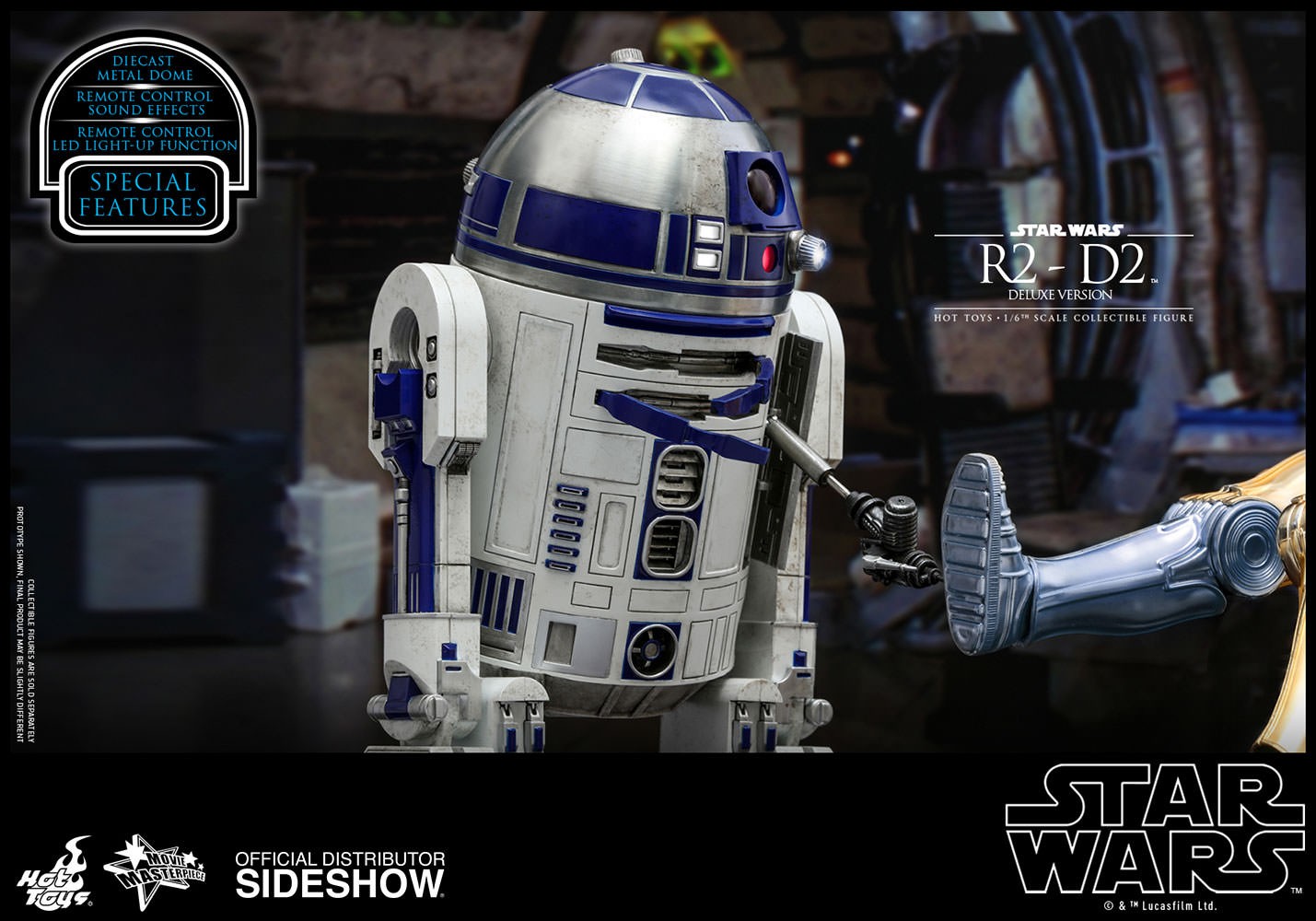 R2-D2 Deluxe Version- Prototype Shown