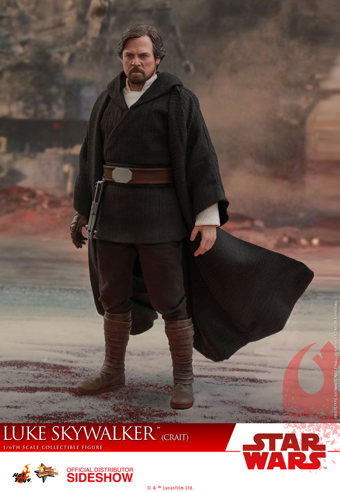 Luke skywalker crait new arrivals hot toys