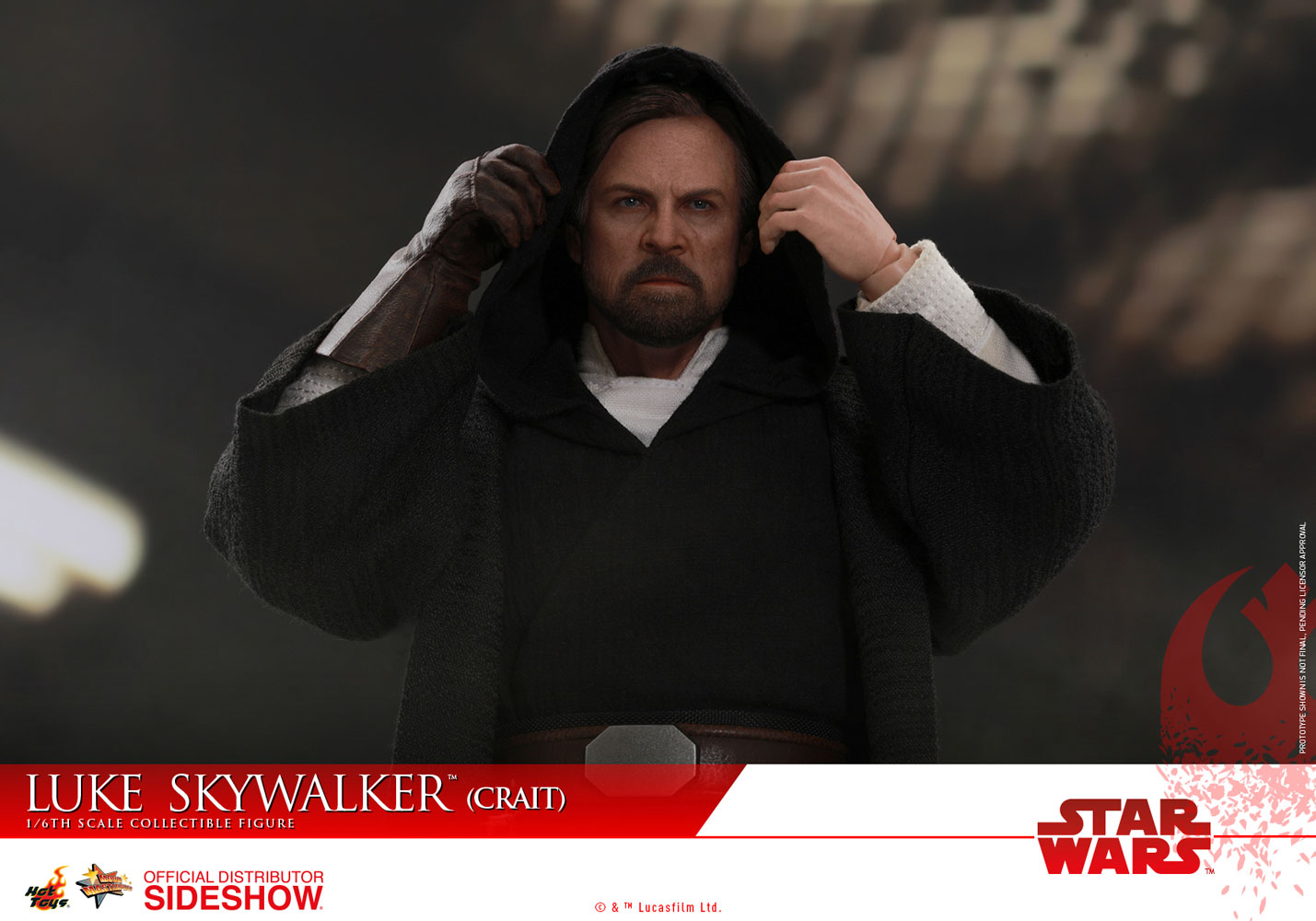 Luke Skywalker Crait- Prototype Shown