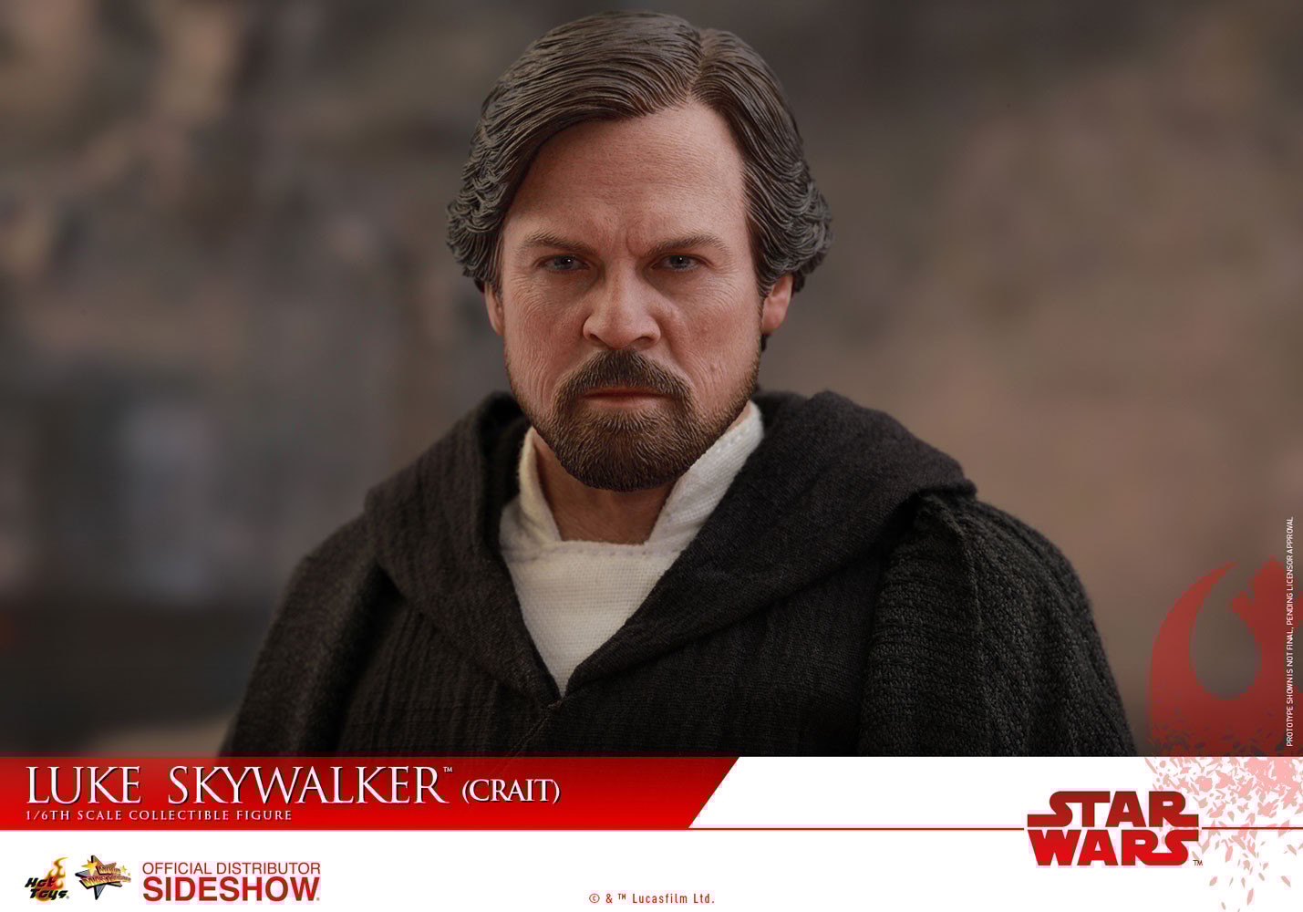 Luke Skywalker Crait- Prototype Shown