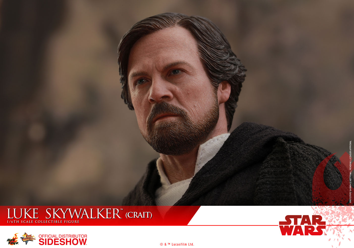 Luke Skywalker Crait- Prototype Shown