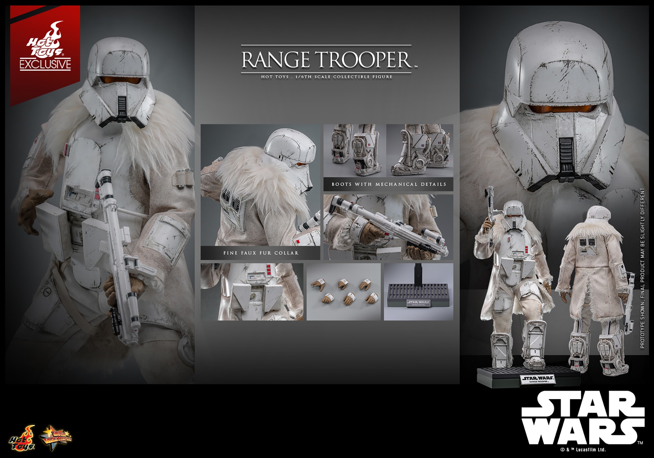 Star Wars Range Trooper™ Sixth Scale Figure  (Prototype Shown) View 16