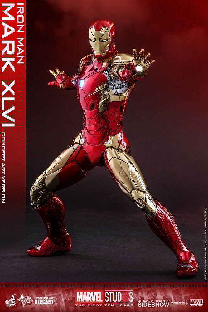 Hot toys iron man concept art version outlet