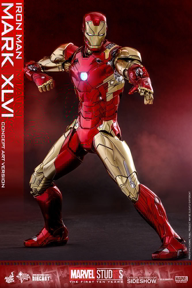 【メール便無料】 Man Iron Mark Sideshow | Toys Hot by Figure Art Concept XLVI その他