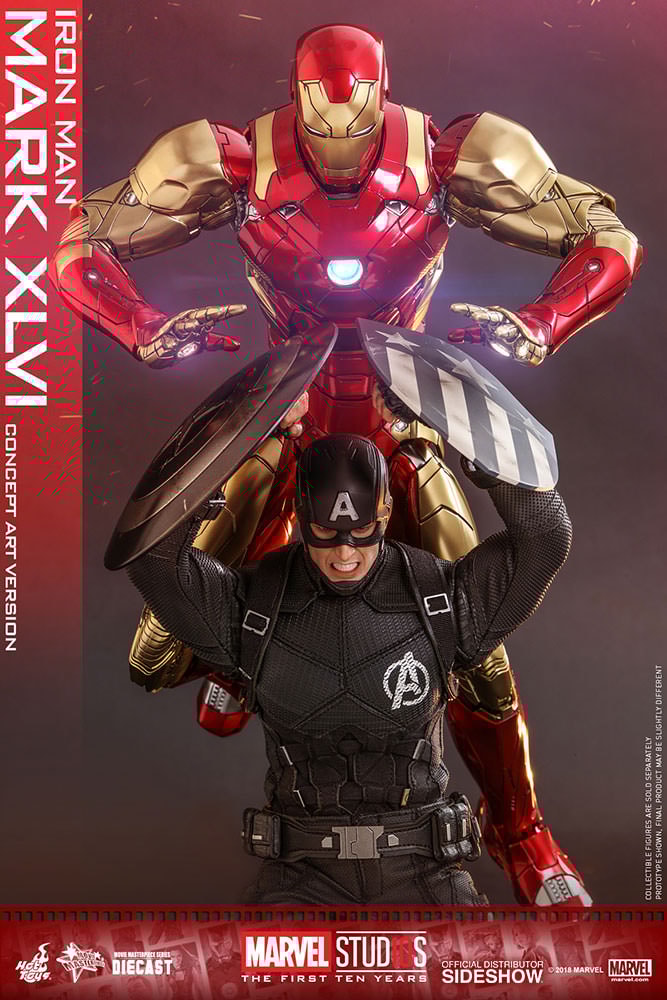 Iron Man Mark XLVI Concept Art Figure by Hot Toys | Sideshow Iron Man Mark XLVI Concept Art Figure by Hot Toys | Sideshow