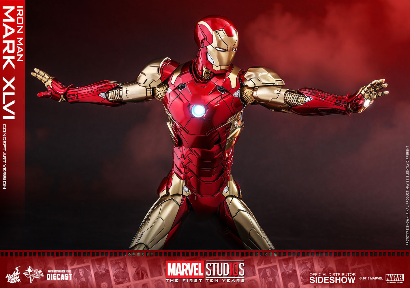 Marvel Iron Man Mark XLVI Concept Art Version Sixth Scale Figure  Exclusive Edition (Prototype Shown) View 21