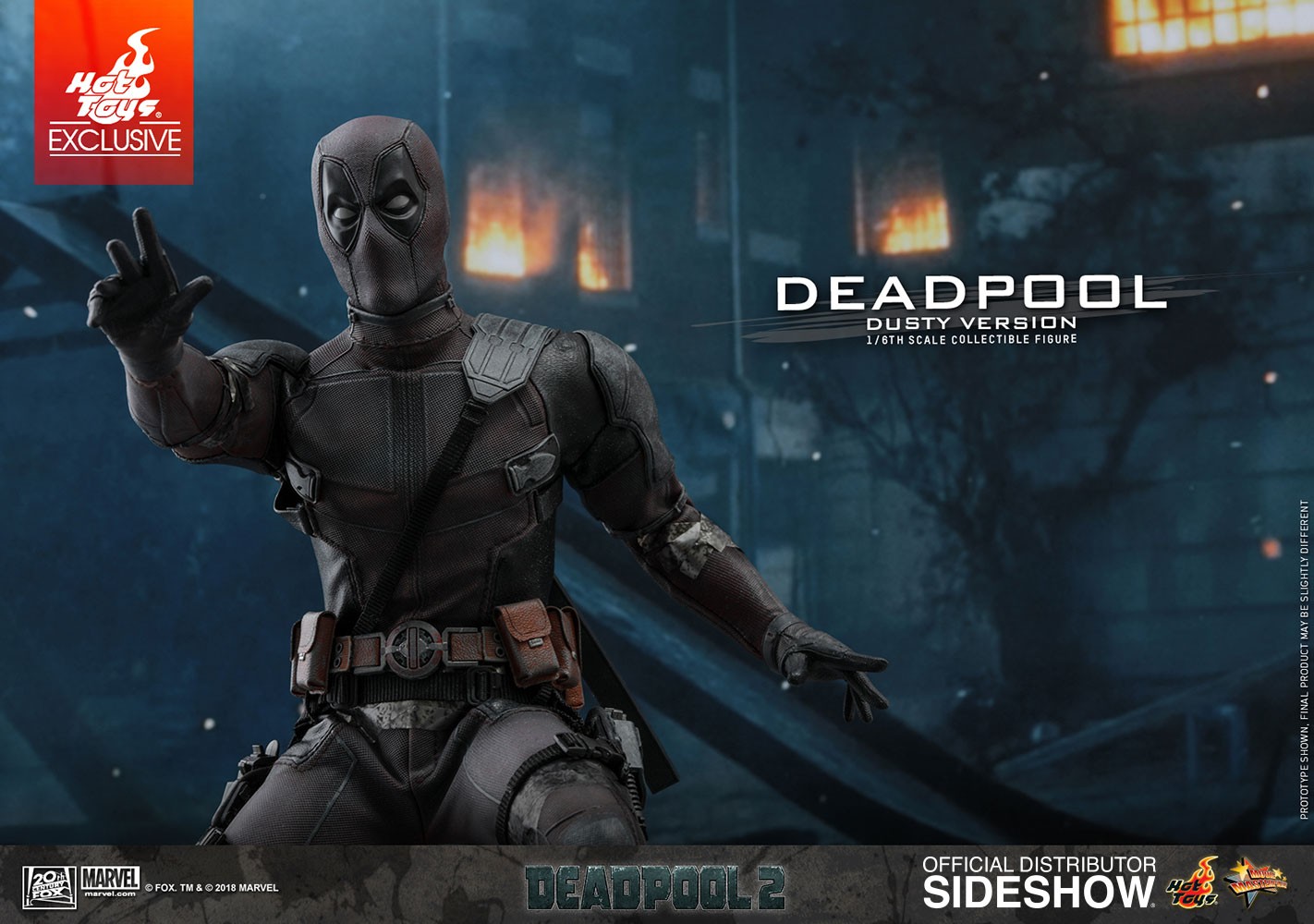 Marvel Deadpool Dusty Version Sixth Scale Figure  Exclusive Edition (Prototype Shown) View 14