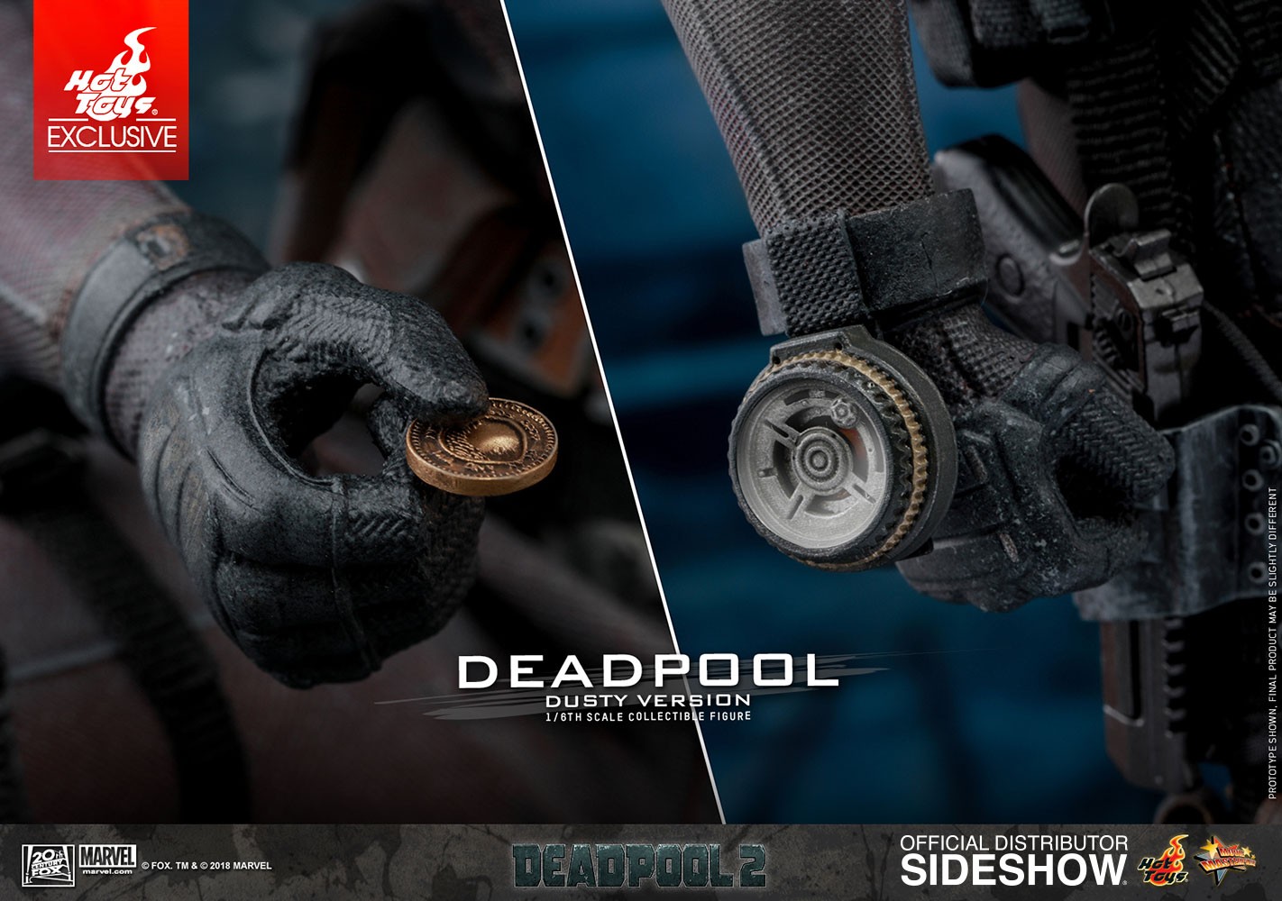 Marvel Deadpool Dusty Version Sixth Scale Figure  Exclusive Edition (Prototype Shown) View 16