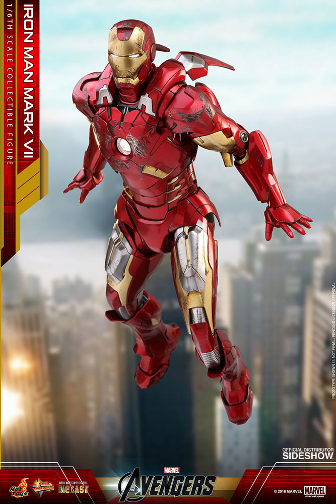 Iron Man Mark VII 1/6 Scale Figure by Hot Toys | Sideshow Collectibles