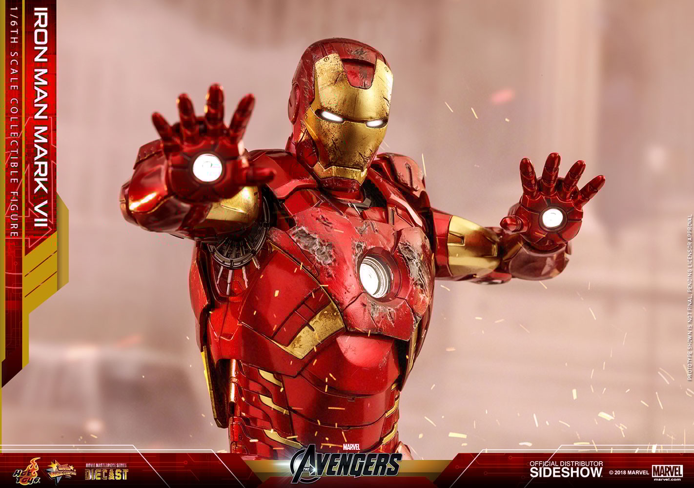 Iron Man Mark VII 1/6 Scale Figure by Hot Toys | Sideshow Iron Man Mark VII 1/6 Scale Figure by Hot Toys | Sideshow