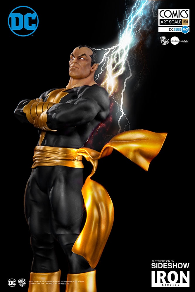 DC Comics Black Adam Statue by Iron Studios | Sideshow