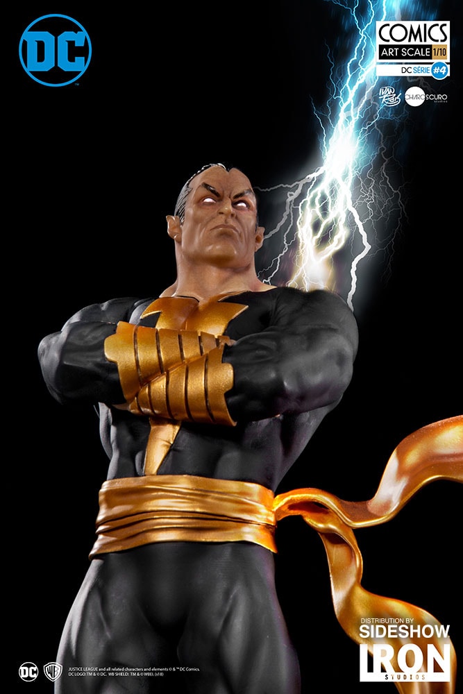 DC Comics Black Adam Statue by Iron Studios | Sideshow Collectibles