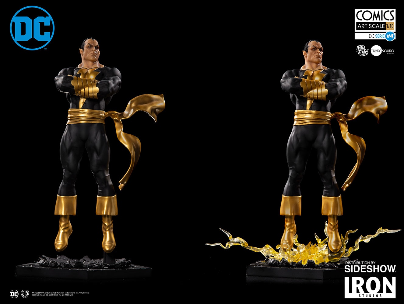 Iron Studios Black Adam 1/10 スタチュー DCADA Statue Black Adam - DC Comics - Art Scale 1/10 - Iron