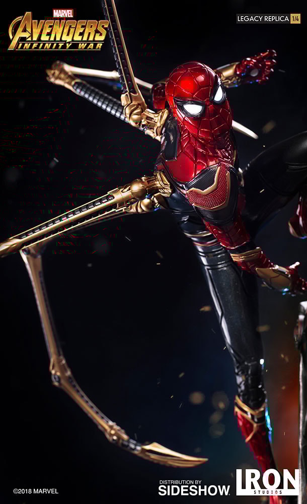 Sideshow iron spiderman deals
