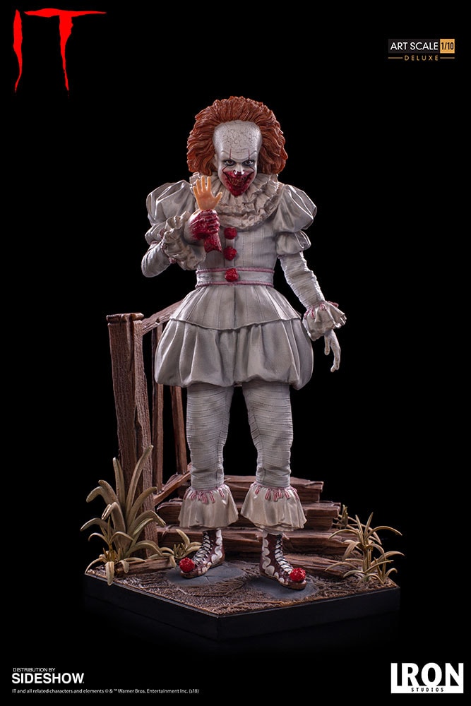 未開封　it　ペニーワイズ　ironstudio アイアンスタジオ It Pennywise Deluxe Statue by Iron Studios | Sideshow