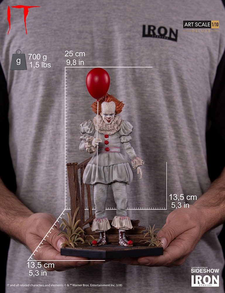 It Pennywise Deluxe 1:10 Scale Statue  Exclusive Edition (Prototype Shown) View 18